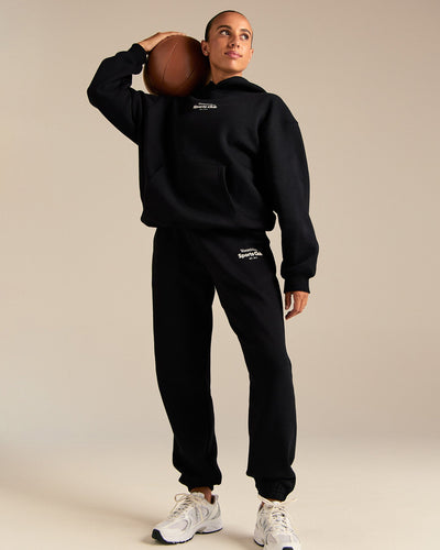 Comfort Sports Club Joggers | Black