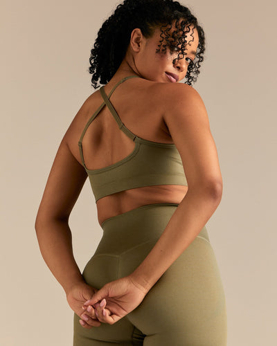 Motion Seamless Racer Front Bra | Willow