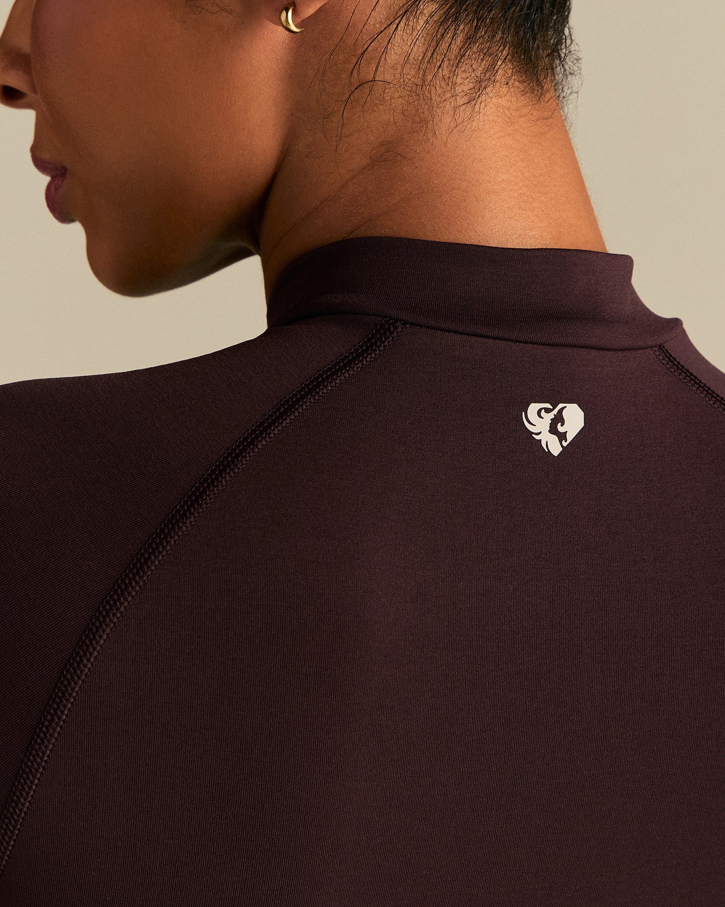 Define 2.0 Seamless Full Zip Midi Jacket | Cafe Noir