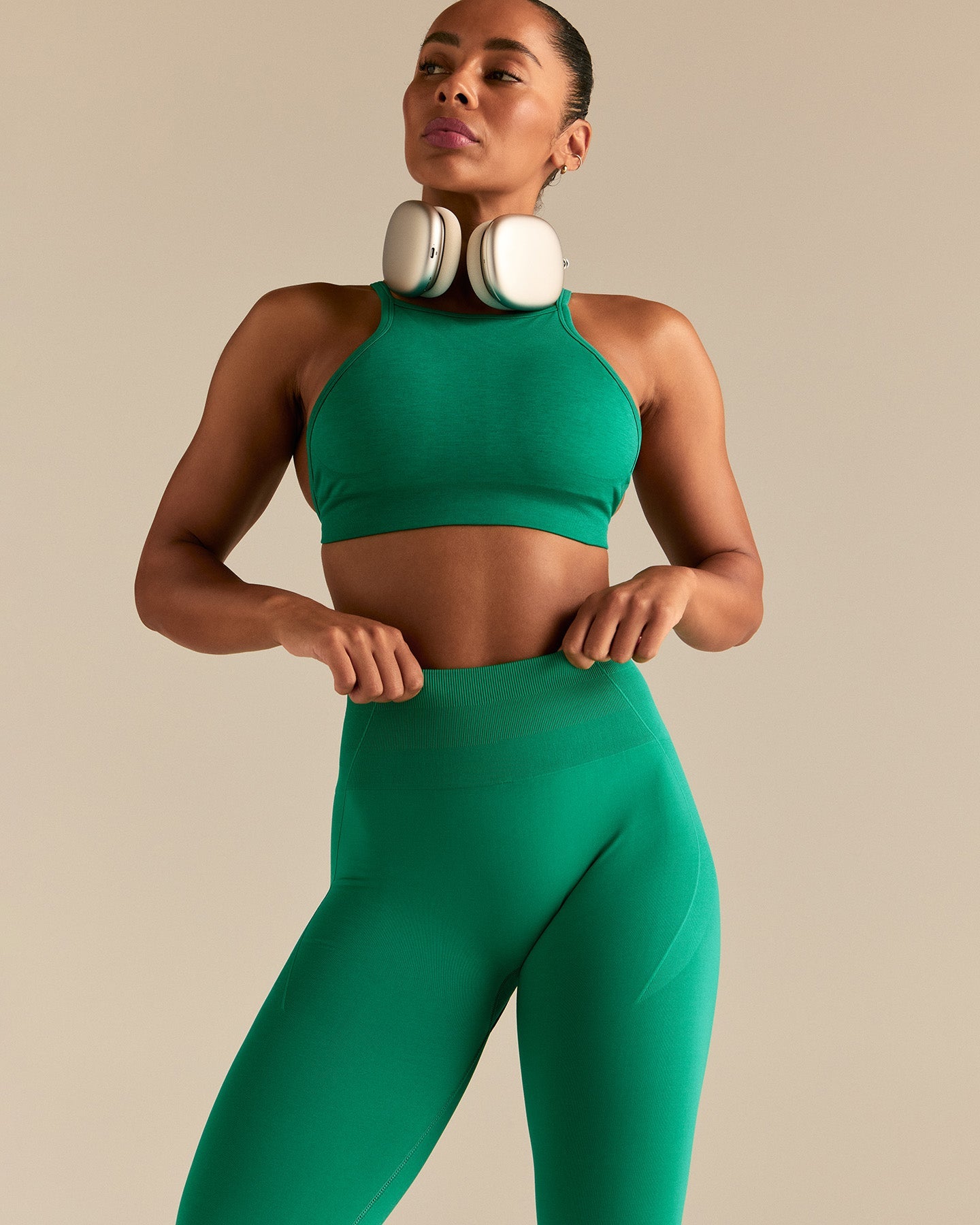 Define 2.0 Seamless Scrunch Leggings | Amazonia Green