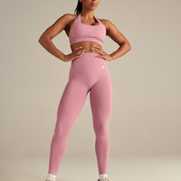 Power Seamless Leggings | Blush Pink