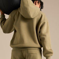 Comfort Oversized Sports Club Hoodie | Willow