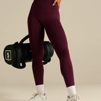 Define 2.0 Seamless Scrunch Leggings | Merlot