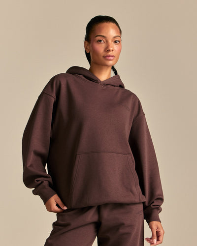 Comfort Oversized Wellness Hoodie | Cocoa Powder (1/6)