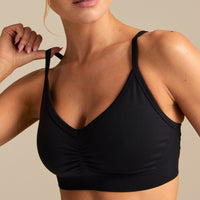 Define 2.0 Scrunch Bra | Black (2/6)