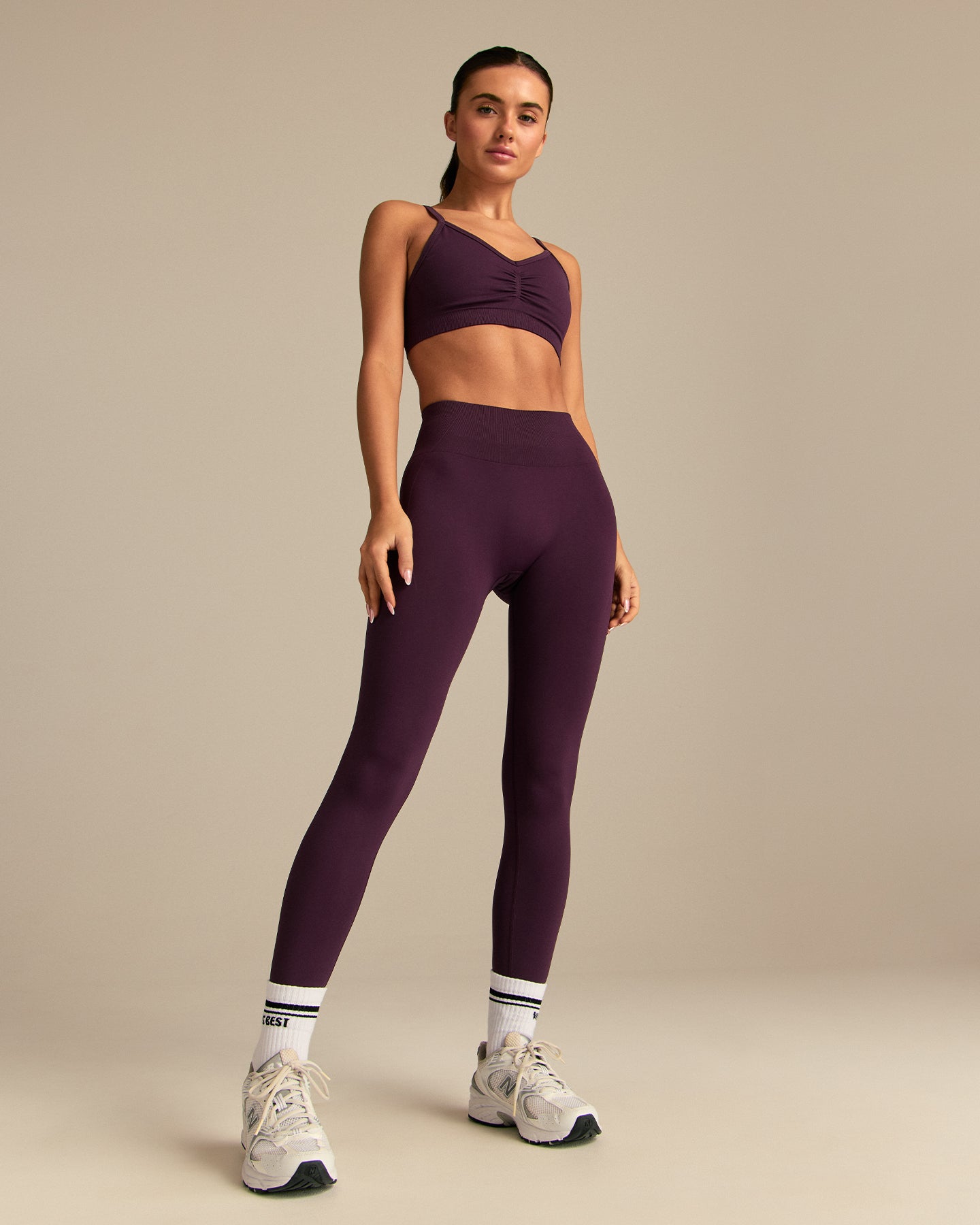 Define 2.0 High Waist Scrunch Leggings | Blackberry (2/6)