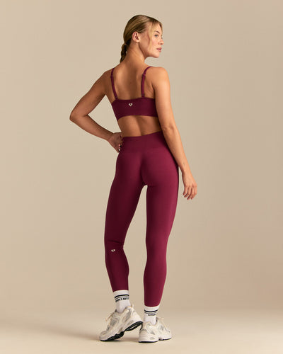 Define 2.0 Scrunch Bra | Deep Berry (2/6)