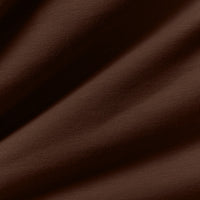 Comfort Mid Waist Cuffed Hem Joggers | Cocoa Pulver (5/6)