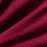 Comfort Mid Waist Contrast Straight Leg Joggers | Deep Berry (5/6)