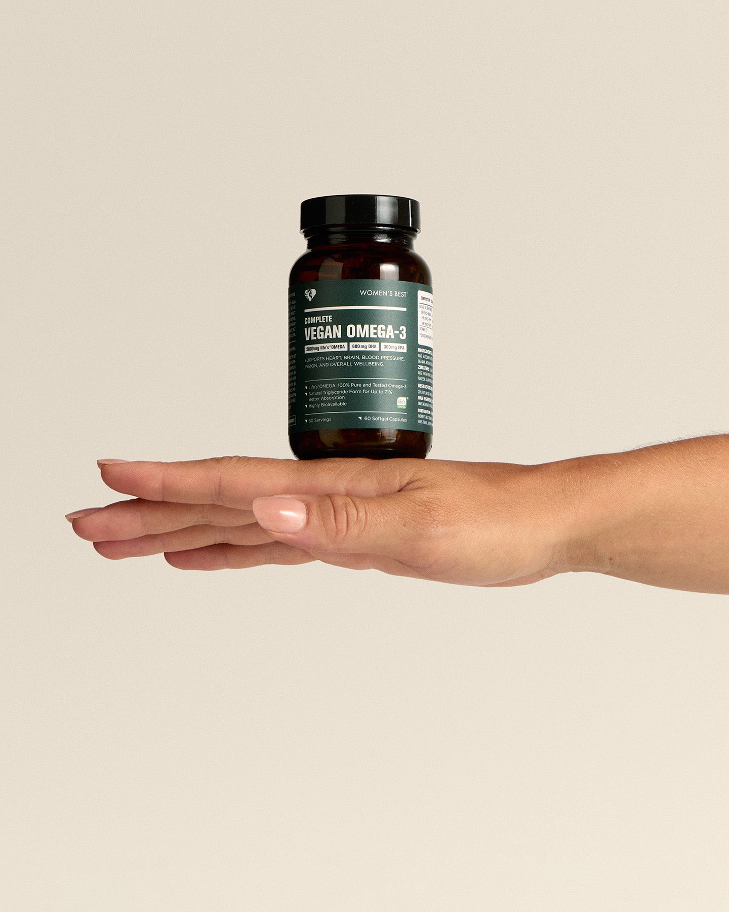 Complete Vegan Omega-3 2000mg Kapseln