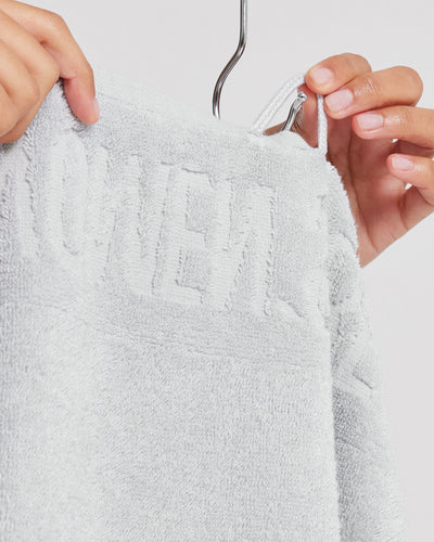 Small Sweat Towel | Silver Grey
