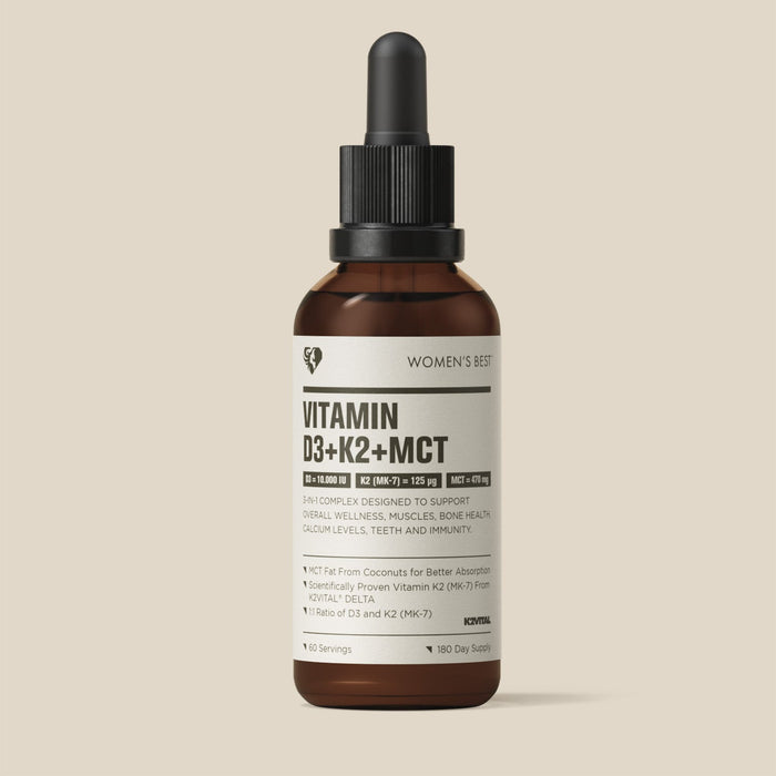 Vitamin D3 + K2 + MCT Tropfen (10.000IE)