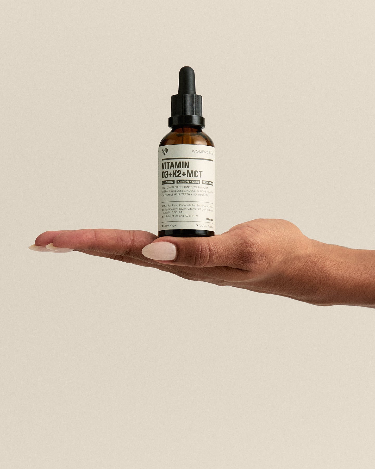 Vitamin D3 + K2 + MCT Tropfen (5.000IE)