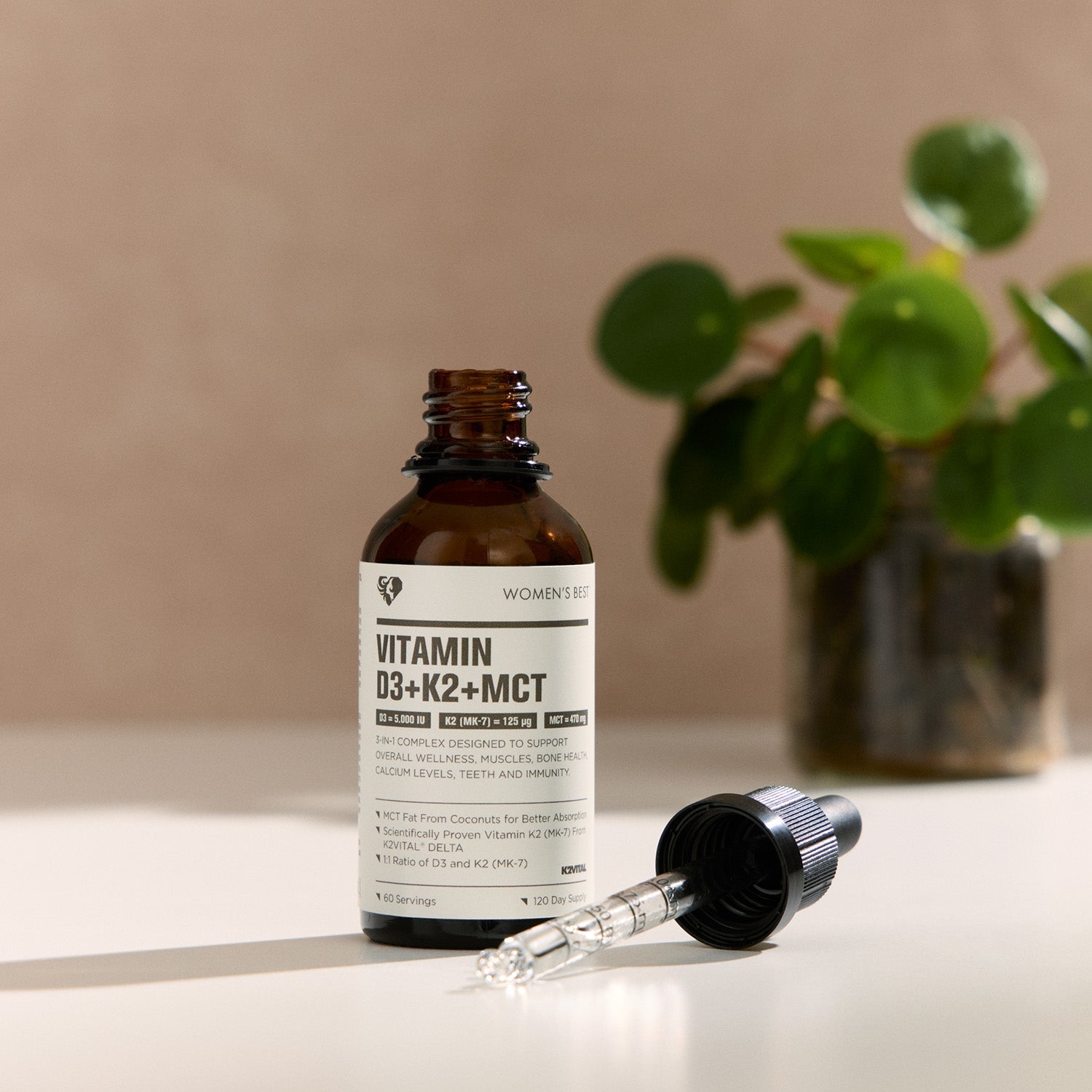 Vitamin D3 + K2 + MCT Tropfen (5.000IE)