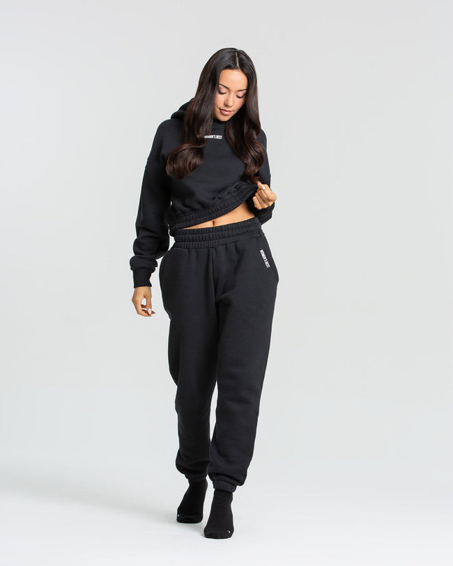 Comfort Oversized Joggers Black