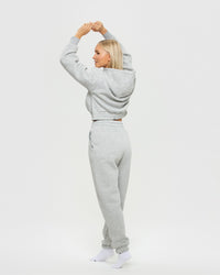 Comfort Joggers | Silver Grey Marl