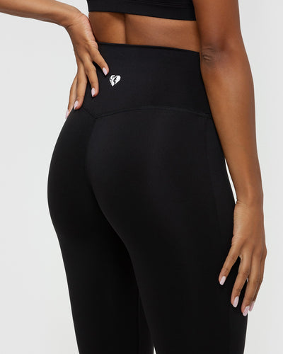 Womens High Waist Flare Flared Black Yoga Pants Super Stretchy Leggings For  Gym And Workouts With Wide Killer Legs LU 088 From Xinzhengcheng369, $20.01