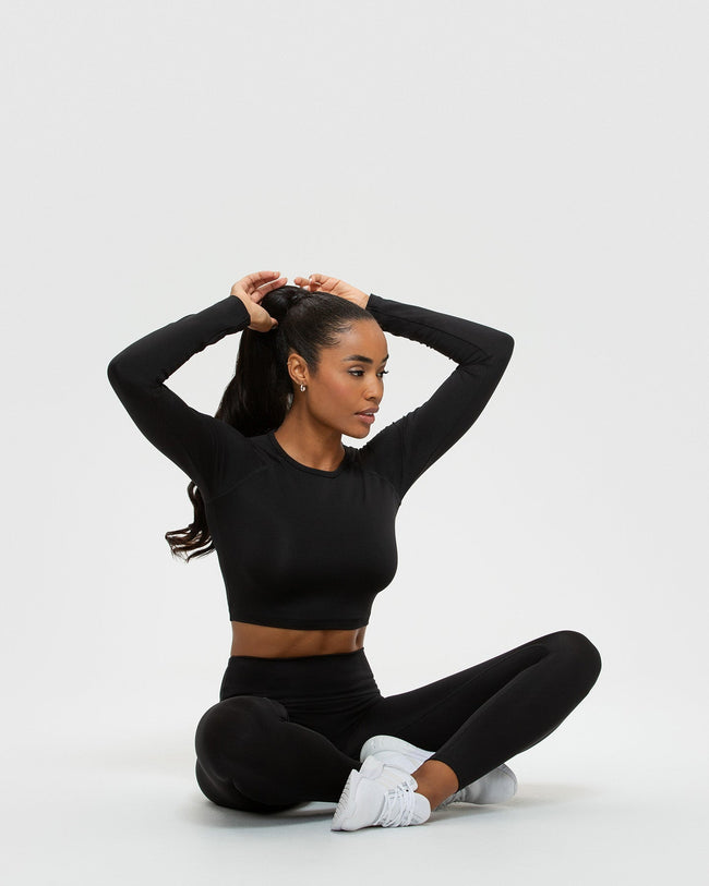 Damen Fischnetz Crop Top Mit Kapuze – Durchsichtig, Langärmlig Für Party, Club & Strand