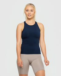 Essential Second Skin 2-Layer Tank | Sapphire Blue