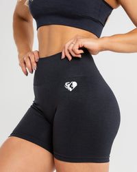 Move Seamless Shorts | Black Marl