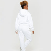 Comfort Oversized Joggers | White