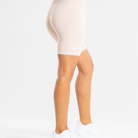 Power Seamless Cycling Shorts | Nude