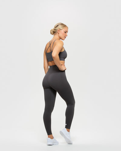 Active Pants Solid Seamless Yoga Women Running Leggings Grid High