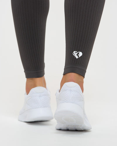 Leggings Grau Seamless Comfort  Sportleggings und Sporthosen für